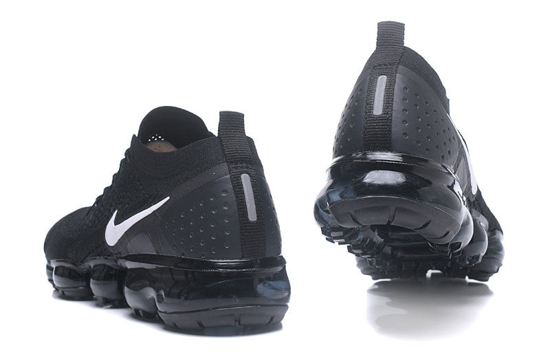 Nike Air VaporMax Flyknit 2 Sneakers in Black White 942842-001 - product image from the listing.