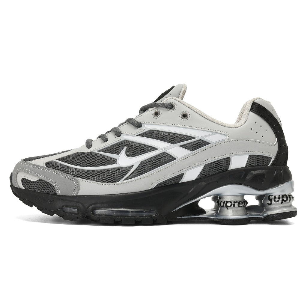 Nike Shox Ride 2 Sneakers in White, in Gray and Red - product image from the listing.