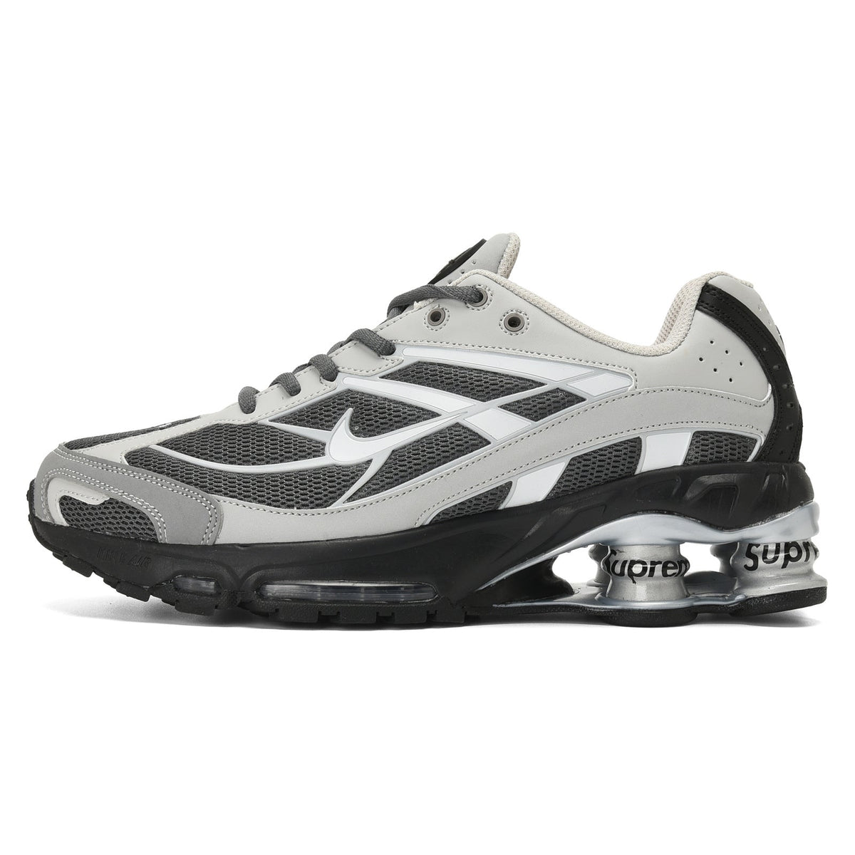 Nike Shox Ride 2 Sneakers in White, in Gray and Red - product image from the listing.