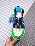 Melody Ehsani x Air Jordan 1 Mid Sneakers in Multicolor - product image from the listing.