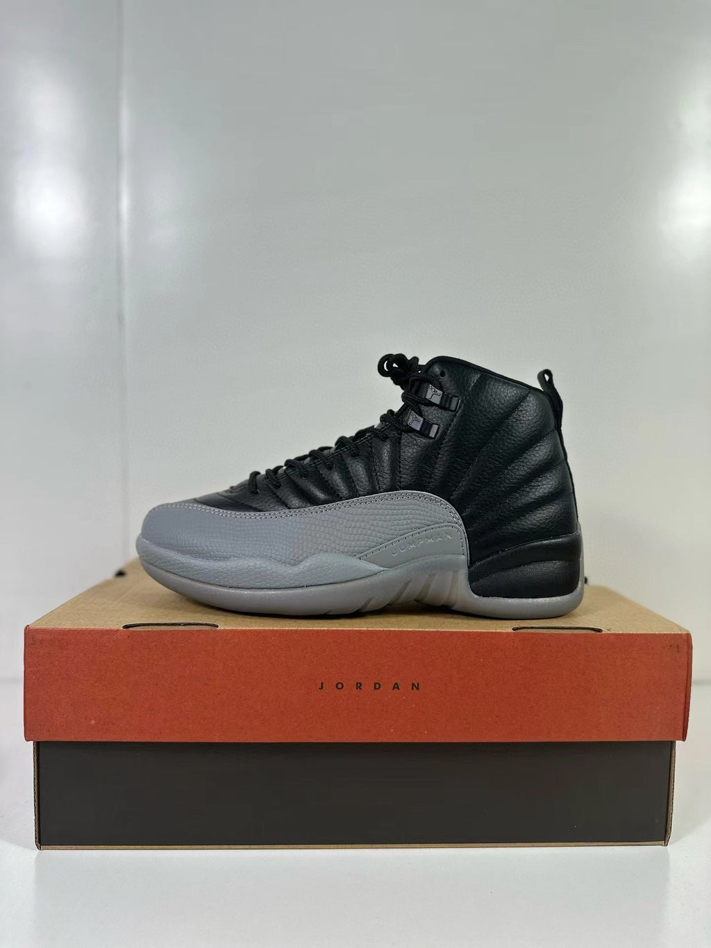 Air Jordan 12 Retro Black Wolf Grey CT8013-019 - product image from the listing.