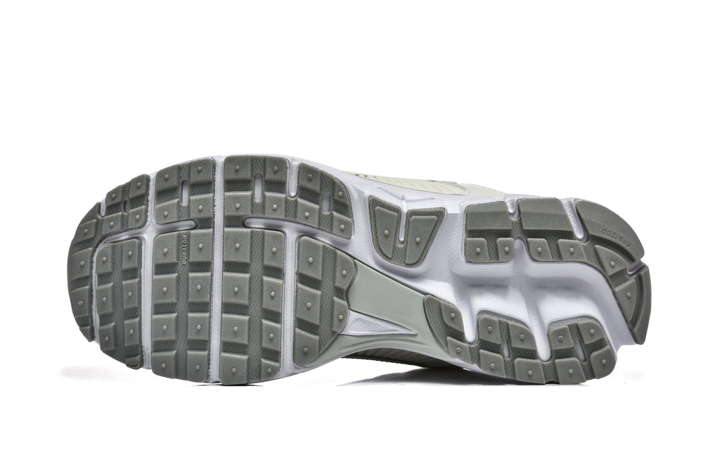 White and Silver Nike Vomero 5 Sneakers - product image from the listing.