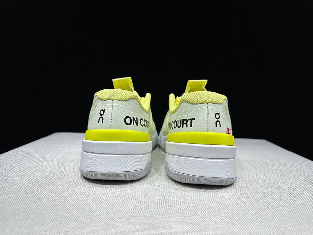 On The Roger Pro Fire Clay Tennis Shoes, in Yellow - product image from the listing.