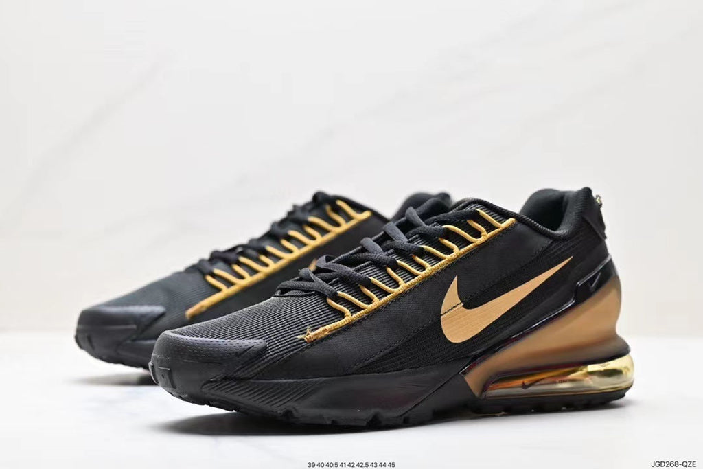 Nike Air Max 270 Sneakers in Black Gold - product image from the listing.