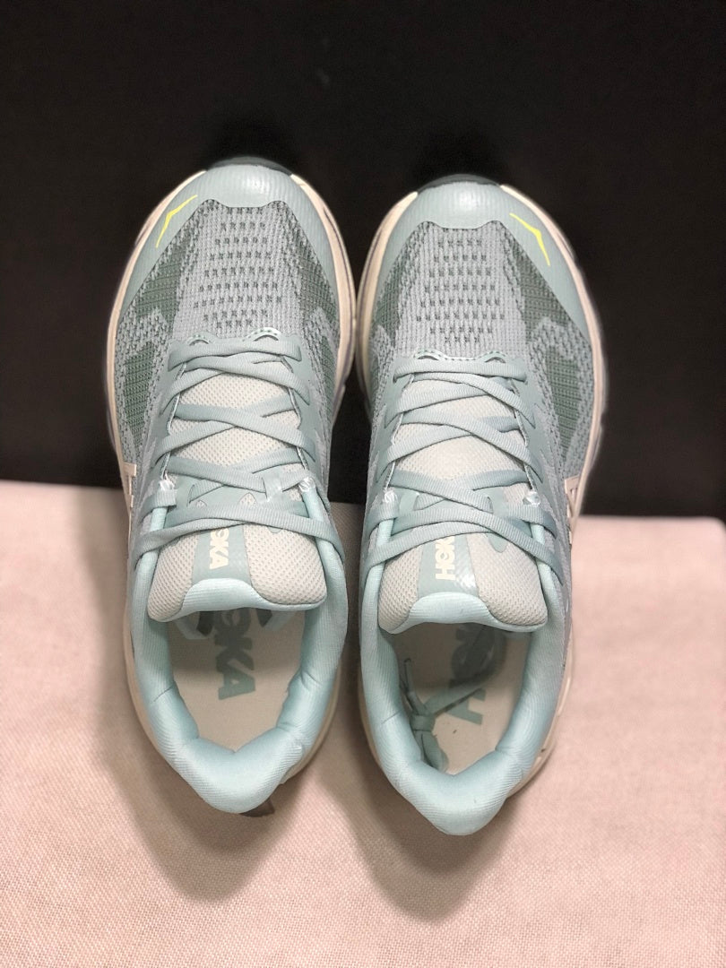 HOKA Challenger 8 Trail Running Shoes, in Pale Blue - product image from the listing.