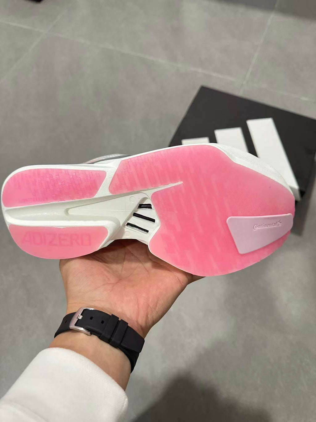 Nike Lightstrike Pro Running Shoes in White Pink JQ4445 - product image from the listing.