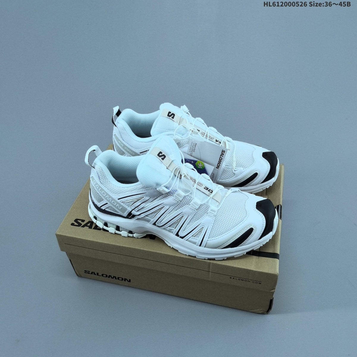 Salomon XA Pro 3D Trail Running Sneakers in White - product image from the listing.
