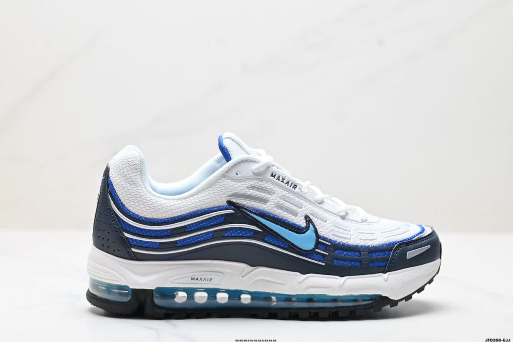 Nike Air Max 2021 Running Sneakers in White Blue - product image from the listing.