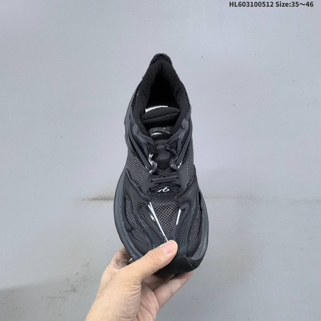 Charcoal Gray Balenciaga Triple S 2 Sneaker - product image from the listing.