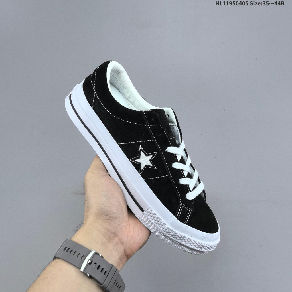 Converse One Star SNL Low-Top Sneakers in Black White - product image from the listing.