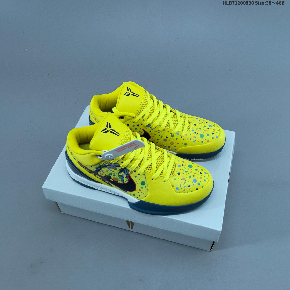 Nike Kobe 4 Protro Draft Day Low-Cut Basketball Shoes - product image from the listing.