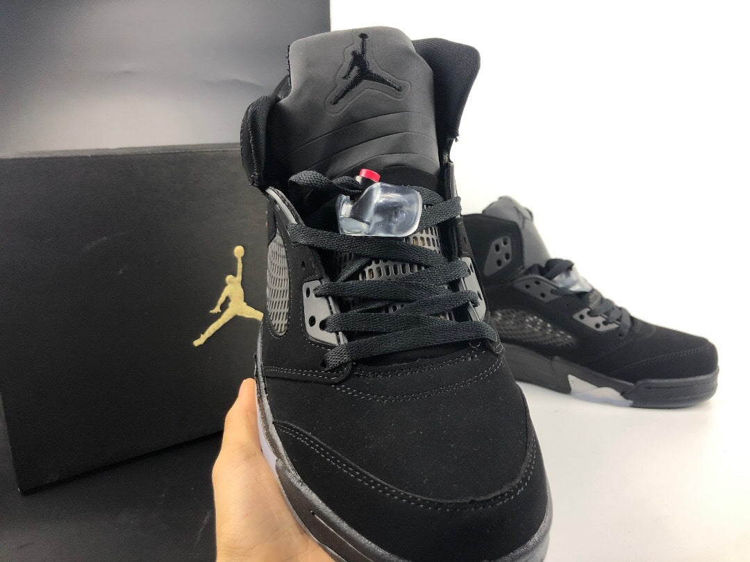 Jordan 5 Retro Black Paris High-Cut Sneakers - product image from the listing.