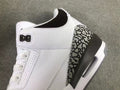 Air Jordan 3 Women's White Brown Sneakers DH3434-110 - product image from the listing.