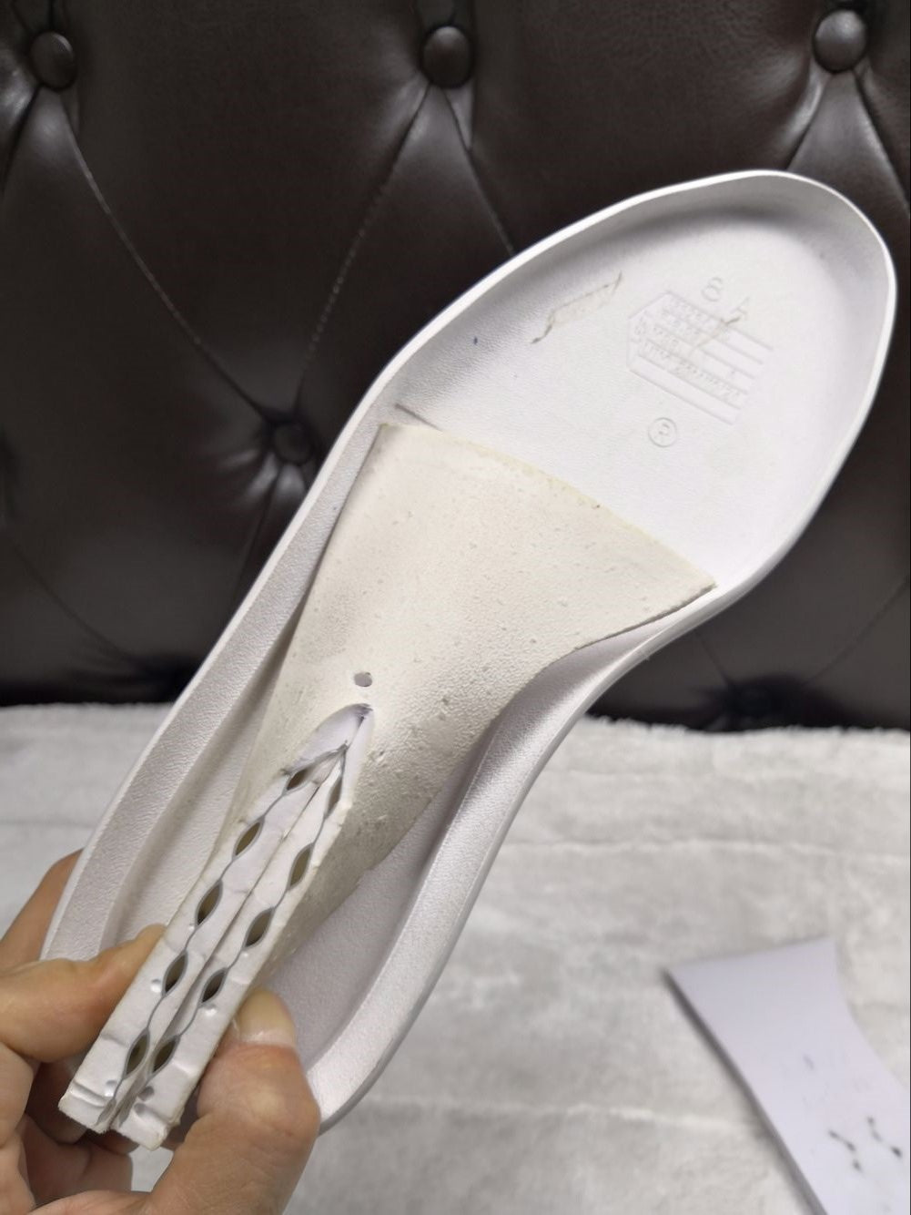Black Toe Sneakers - Air Jordan 1 High 555088-184 - product image from the listing.