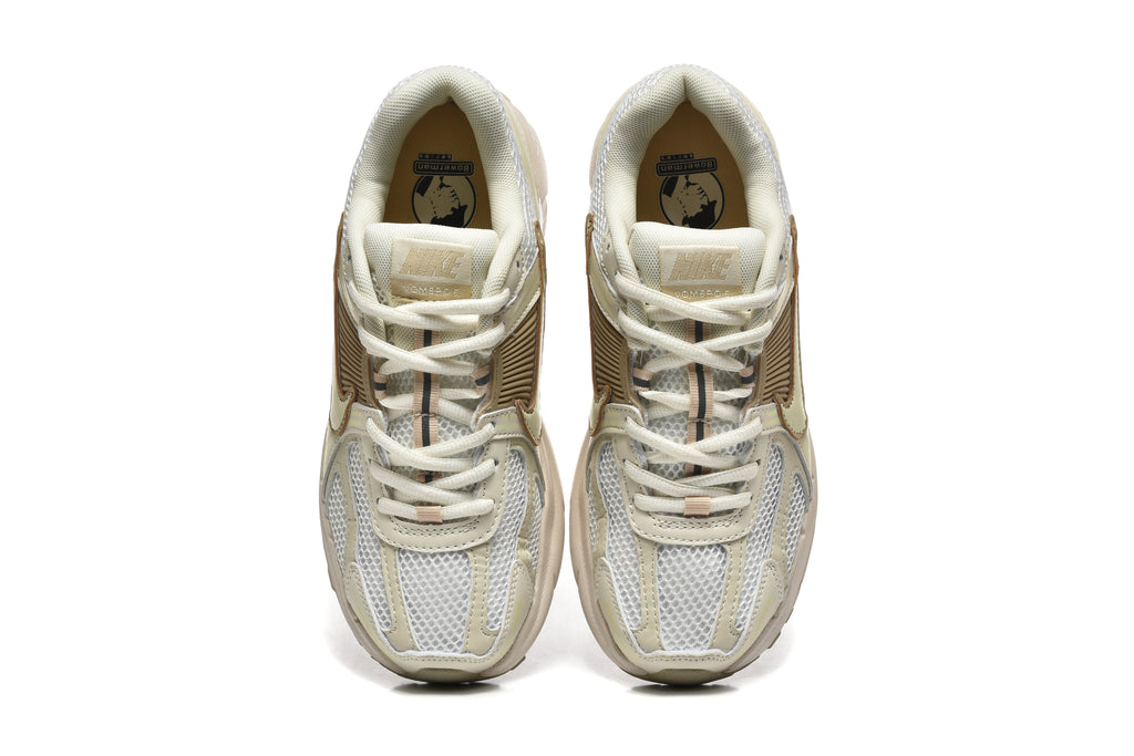 Sail and Tan Nike Zoom Vomero 5 Sneakers - product image from the listing.