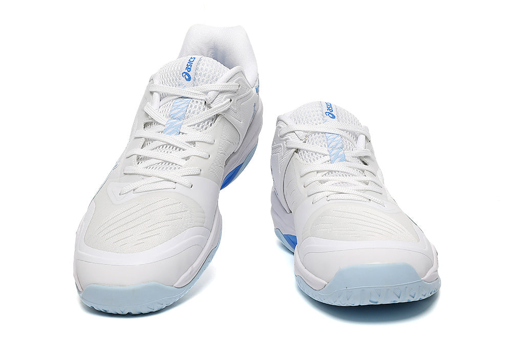 ASICS Sky Elite FF 3 Volleyball Shoes in White Blue - product image from the listing.