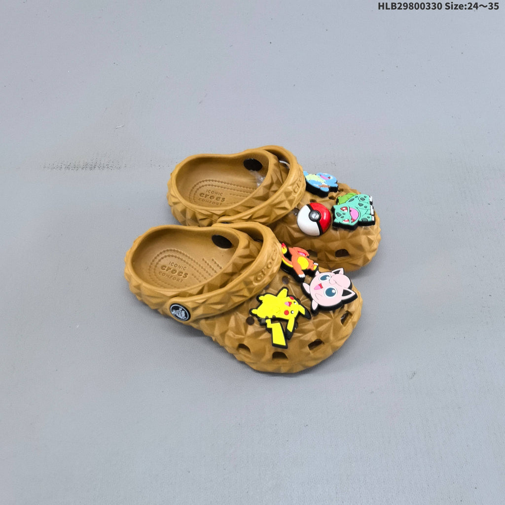 Crocs Classic Clog Kids' Footwear with Character Charms - product image from the listing.