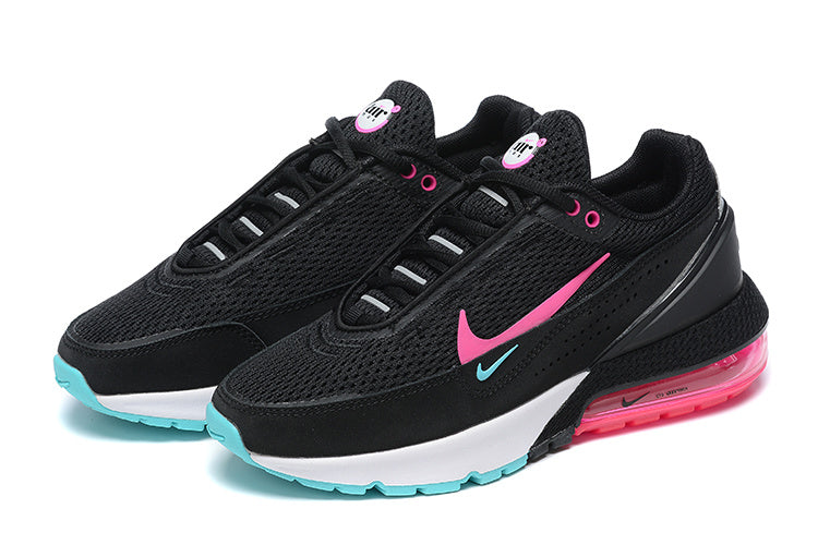 Nike Air Max 270 Sneakers in Black Pink and Aqua - product image from the listing.