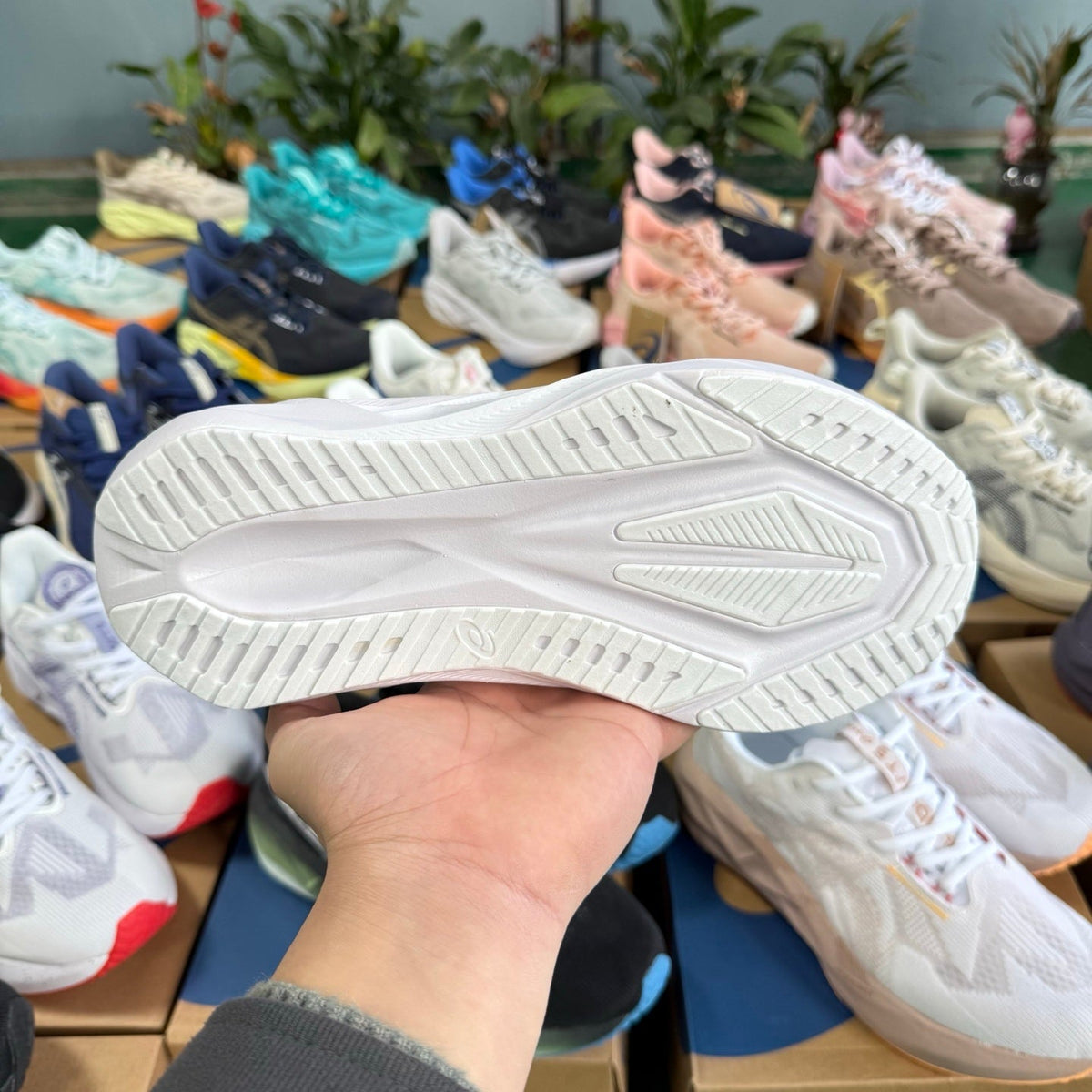 ASICS NOVABLAST 5 LE Running Shoes in White - product image from the listing.