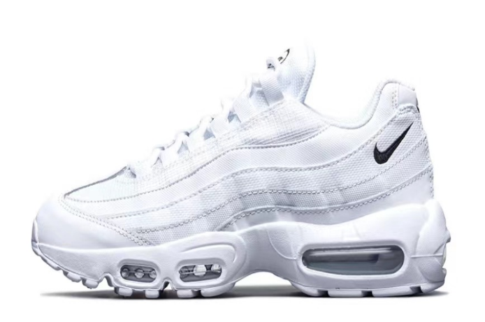 Nike Air Max 95 Sneakers in White Black - product image from the listing.