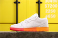 Nike Air Force 1 High-Cut Sneakers, White and Gradient Pink, 554723-100 - product image from the listing.