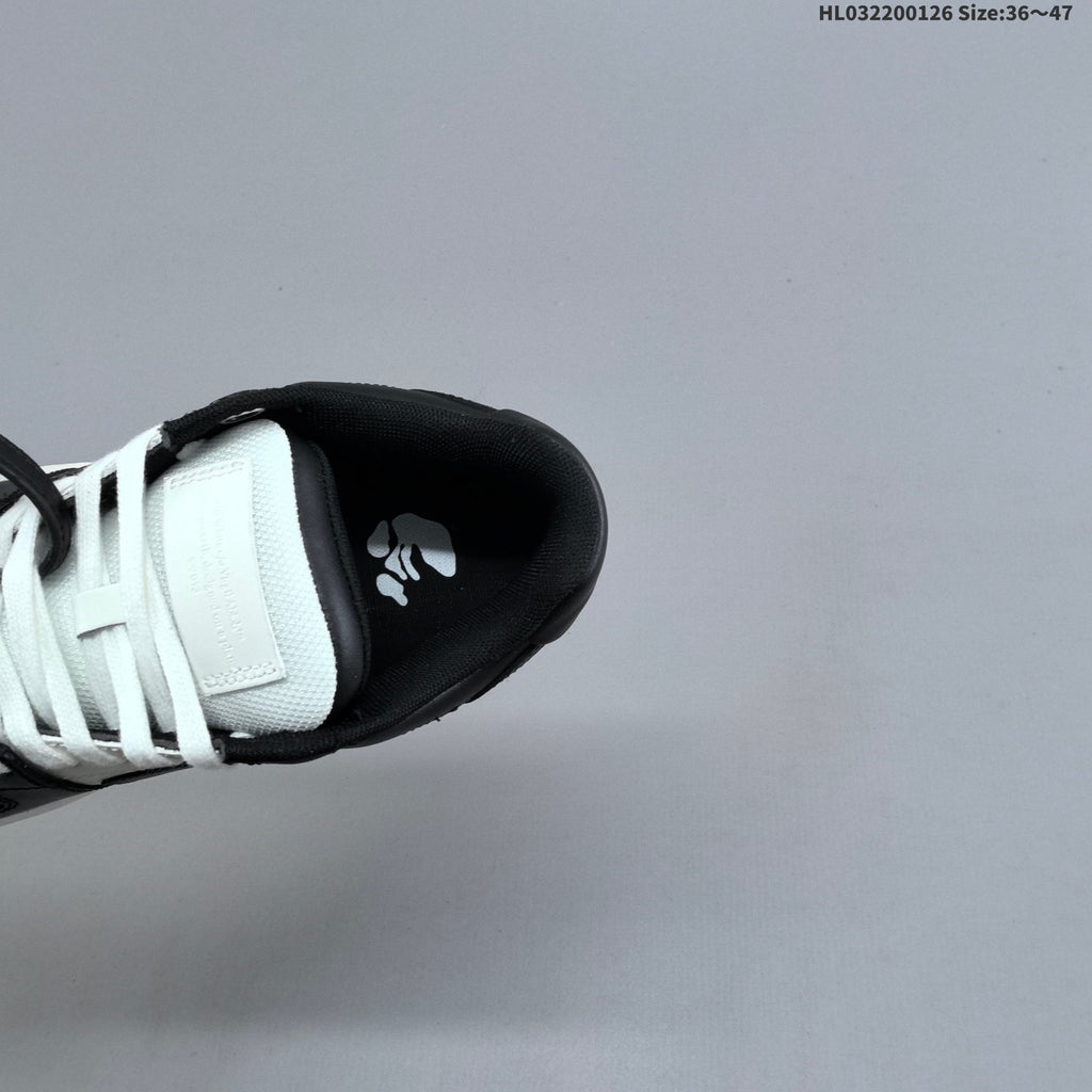 Off-White Out Of Office Low-Top Sneakers in Black White - product image from the listing.