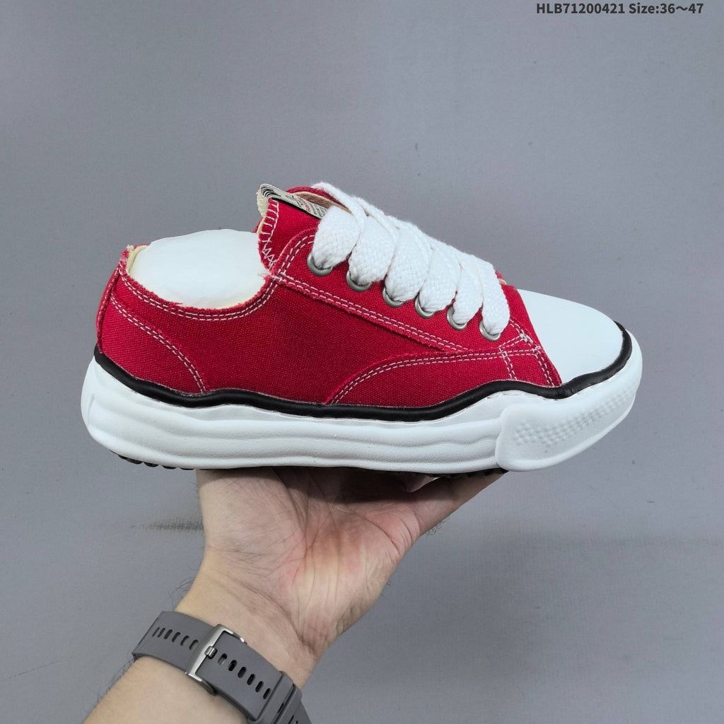 Maison MIHARA YASUHIRO Original Sole Canvas Low Trainers - product image from the listing.