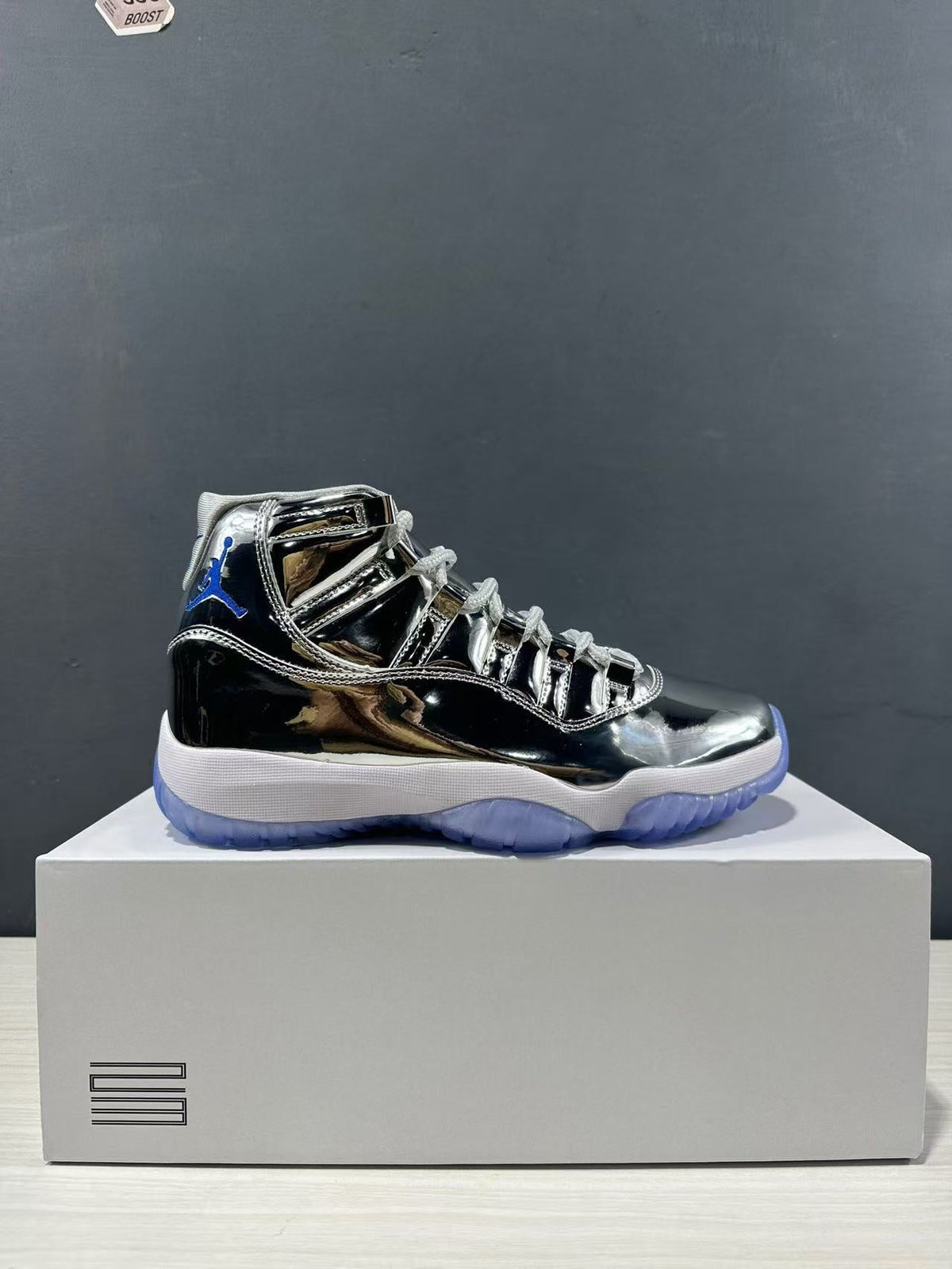 Air Jordan 11 Retro Silver High-Top Sneakers CT8012-730 - product image from the listing.