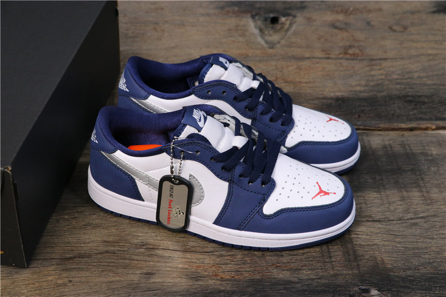 Nike SB x Air Jordan 1 Low in Blue and White CJ7891-400 - product image from the listing.