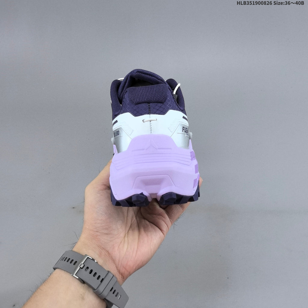 KAILAS FUGA EX330 Trail Running Shoes in White Purple - product image from the listing.