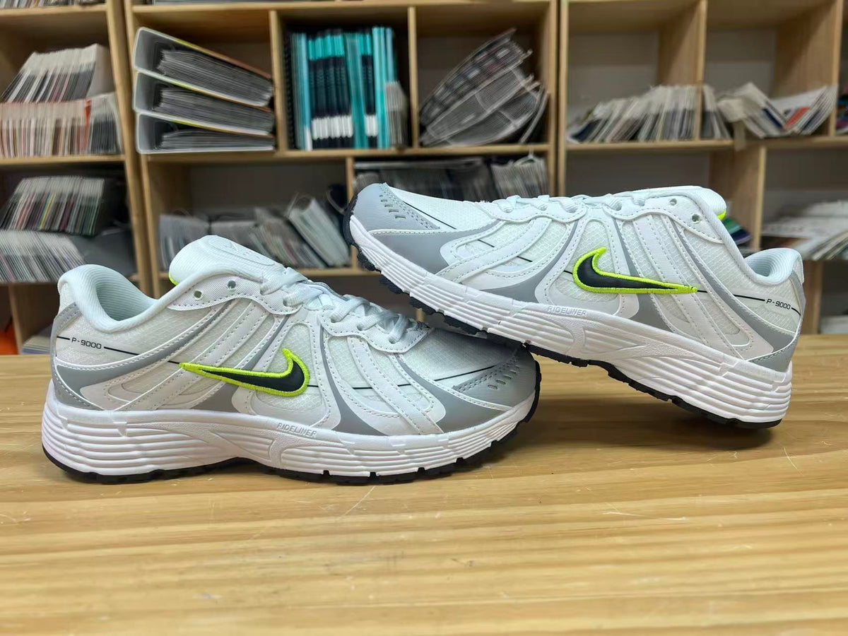 Nike P-9000 Sneakers in White Grey Volt IZ4752-001 - product image from the listing.