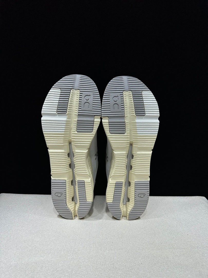 On Cloudnova Form 2 Sneakers, in Gray and Cream - product image from the listing.