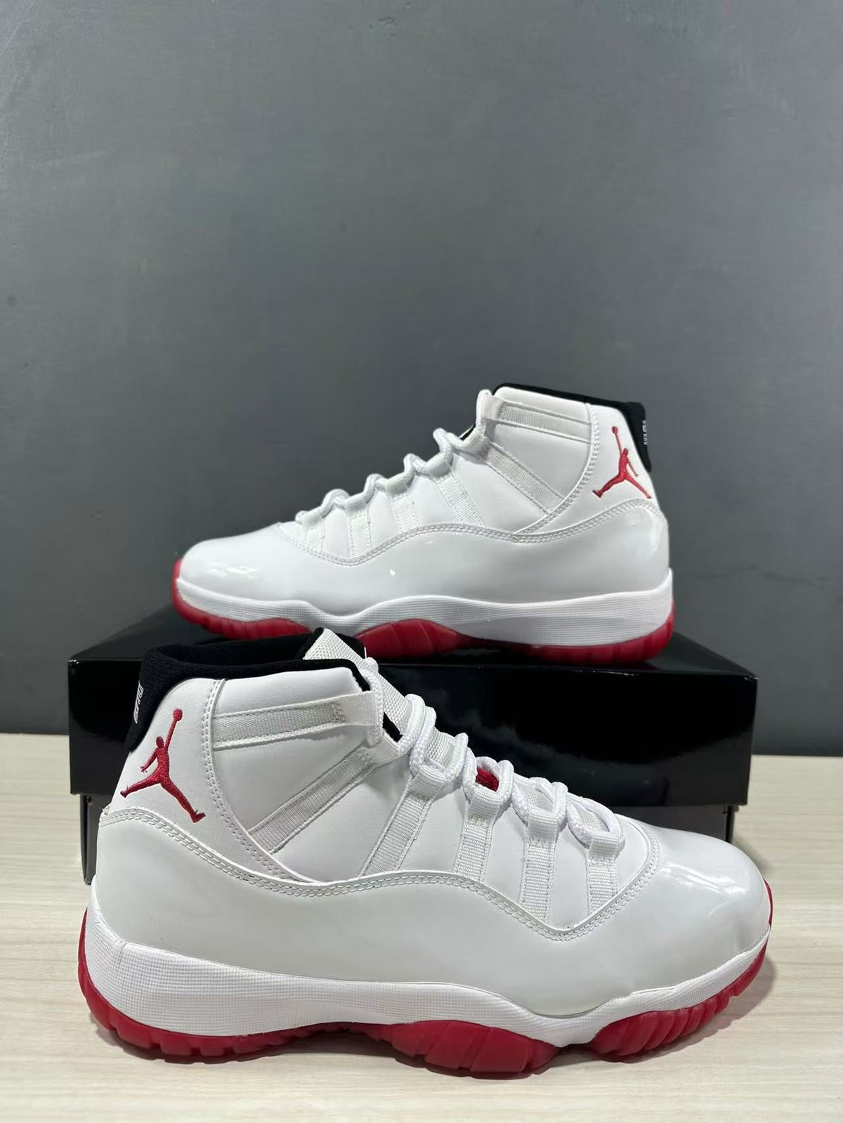 Air Jordan 11 Retro Low White Red CT8012-160 - product image from the listing.