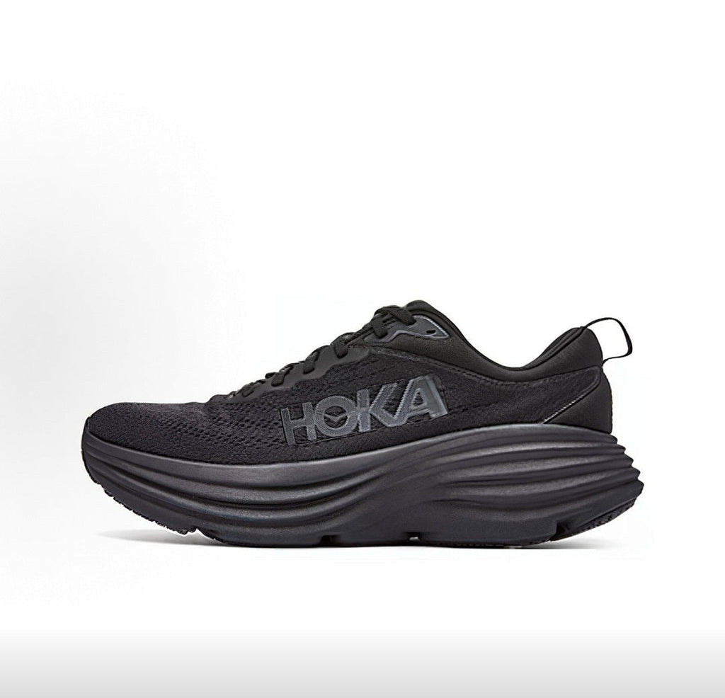 HOKA Bondi 8 Sneakers in Black - product image from the listing.