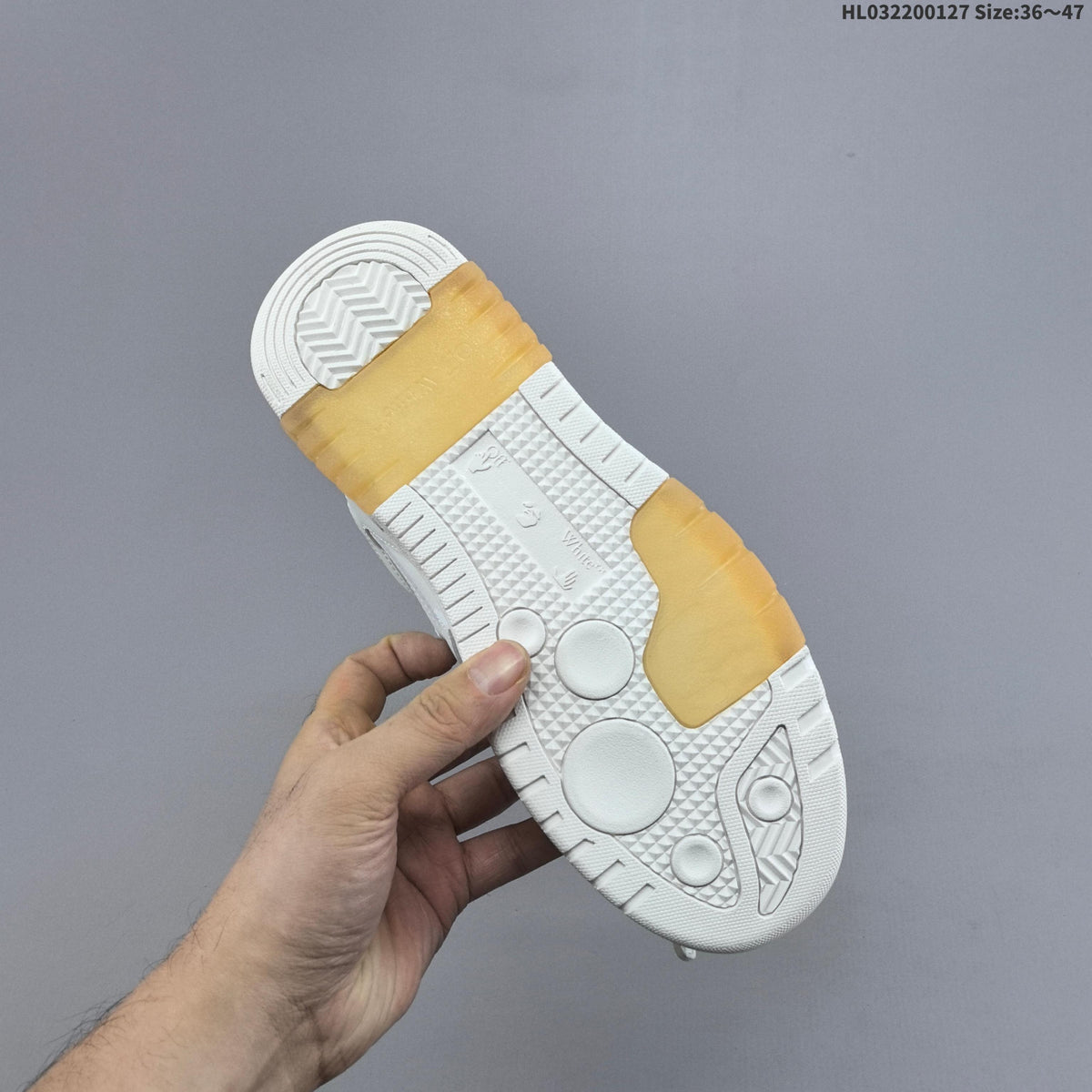 White Off-White Out Of Office Low-Top Sneakers - product image from the listing.