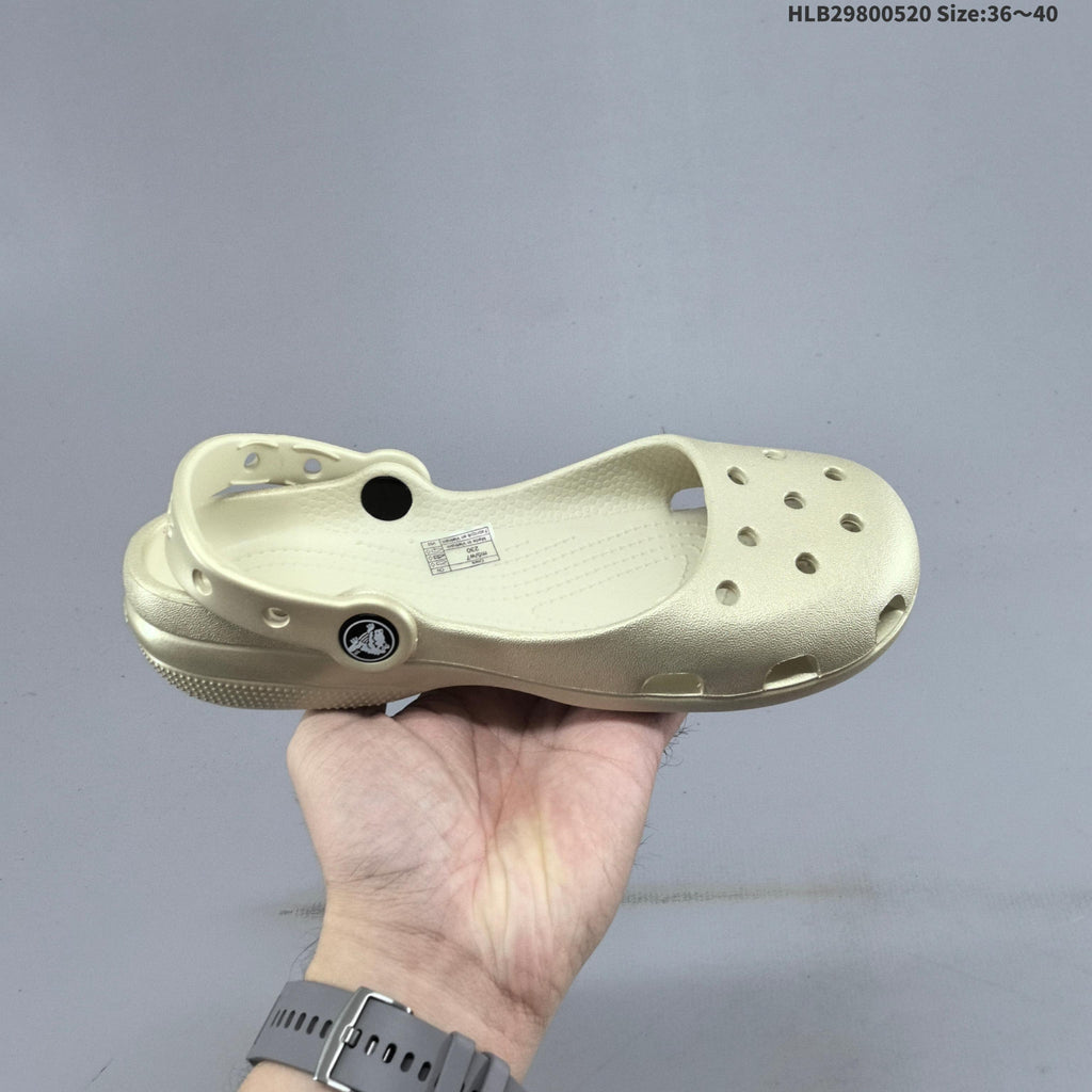 Classic Ballet Clog in Metallic Colors by Crocs - product image from the listing.