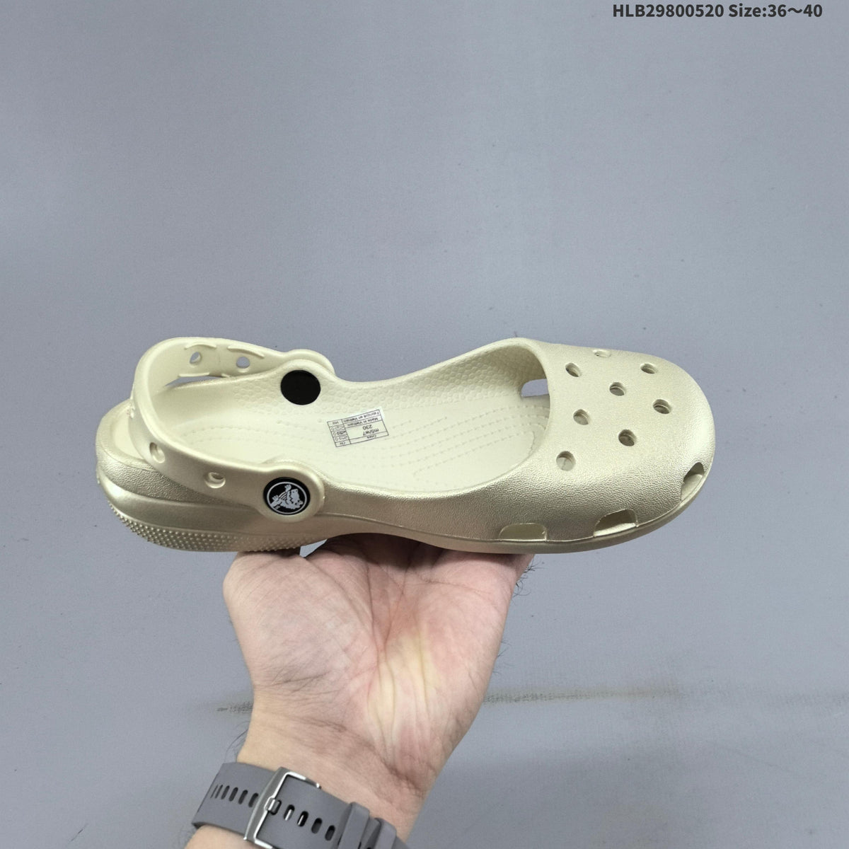 Classic Ballet Clog in Metallic Colors by Crocs - product image from the listing.