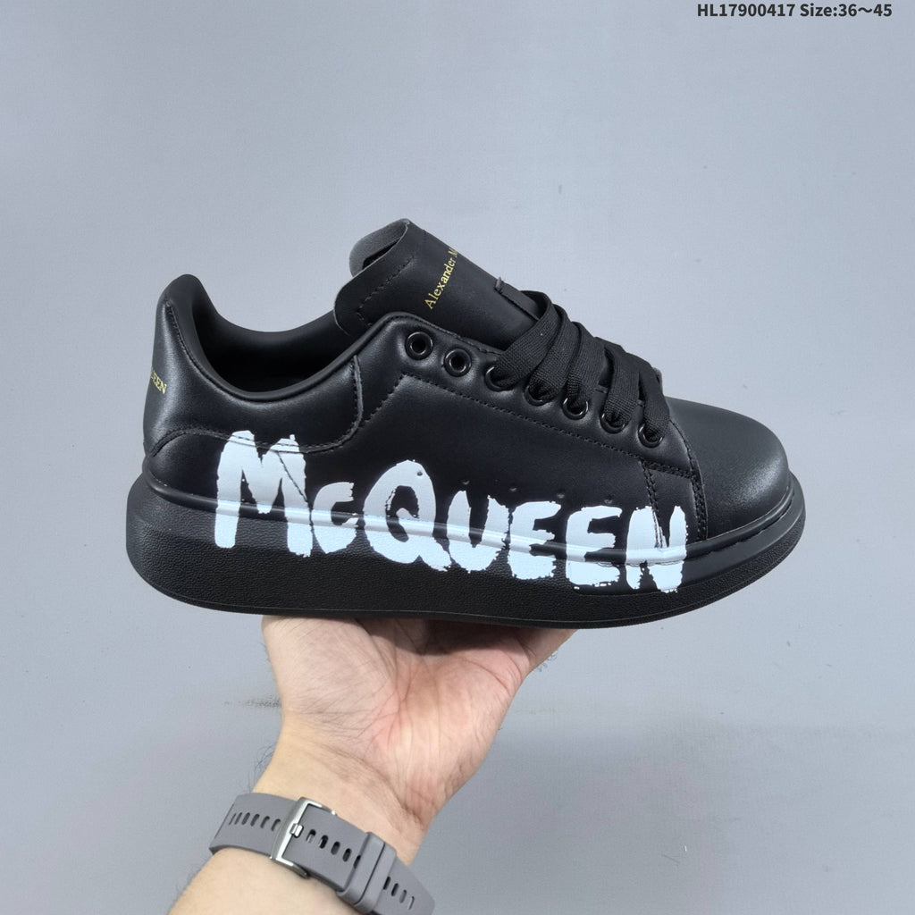 Alexander McQueen Oversized Low-Cut Sneakers with Logo - product image from the listing.