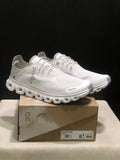 On Cloud 6 Coast Sneakers, in White and Gray - product image from the listing.