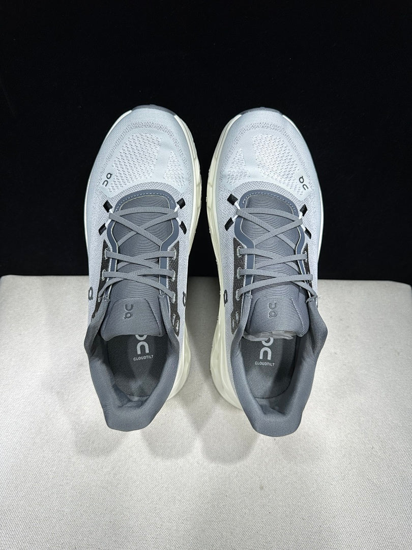 On Cloudtilt Sneakers, in Gray and White - product image from the listing.