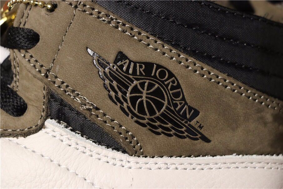 TS SP Sneakers, Brown and White, - Air Jordan 1 High OG CD4487-100 - product image from the listing.