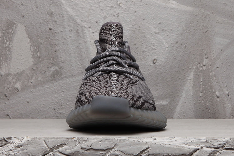 Yeezy 350 V2 Black and Gray Zebra Trainers - product image from the listing.
