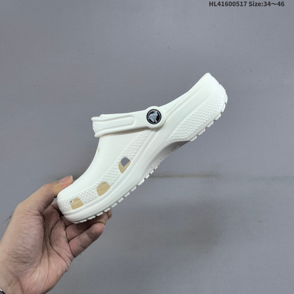 White Crocs Classic Clog - product photo shown in the listing for this item.