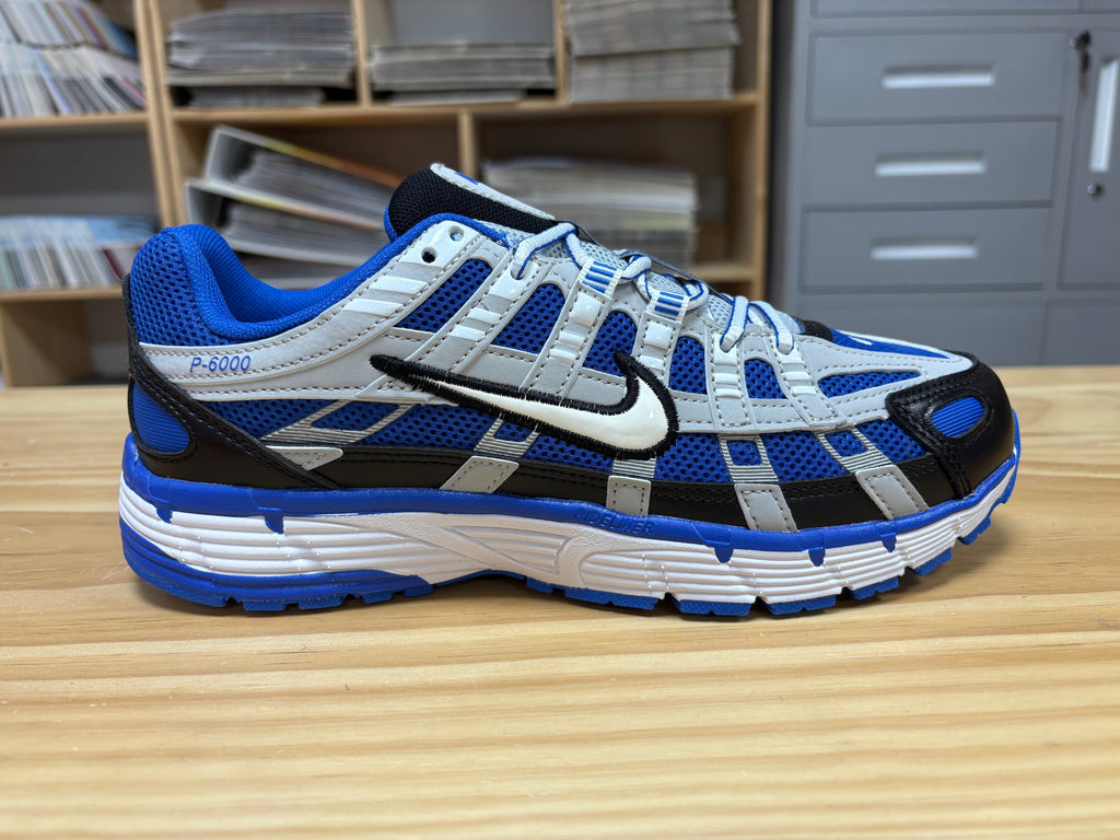 Nike P-6000 Sneakers in Blue Gray Black CD6404-400 - product image from the listing.