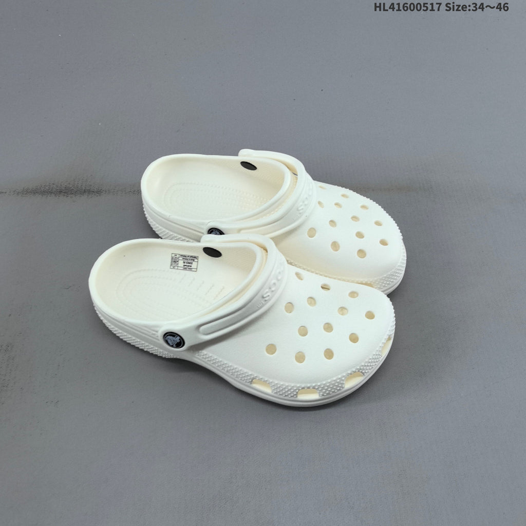 White Crocs Classic Clog - product photo shown in the listing for this item.
