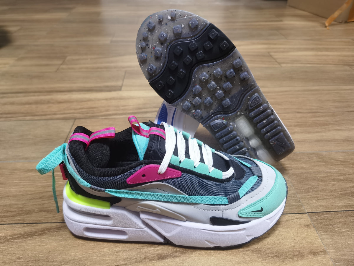 Nike Air Max Furyosa Sneakers in Teal, in Gray and White - product image from the listing.