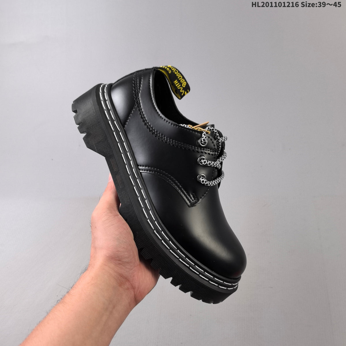Dr. Martens Sinclair Black Platform Lace-Up Footwear - product image from the listing.