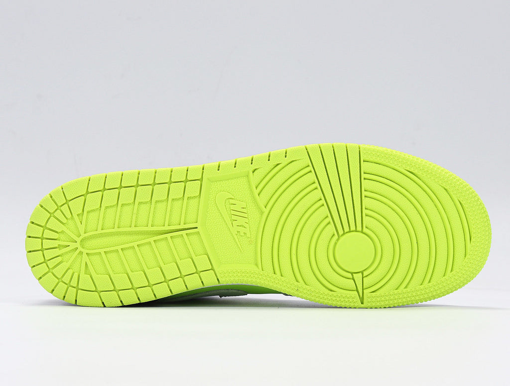 Jordan 1 Low Sneakers in Yellow Orange 554725-870 - product image from the listing.