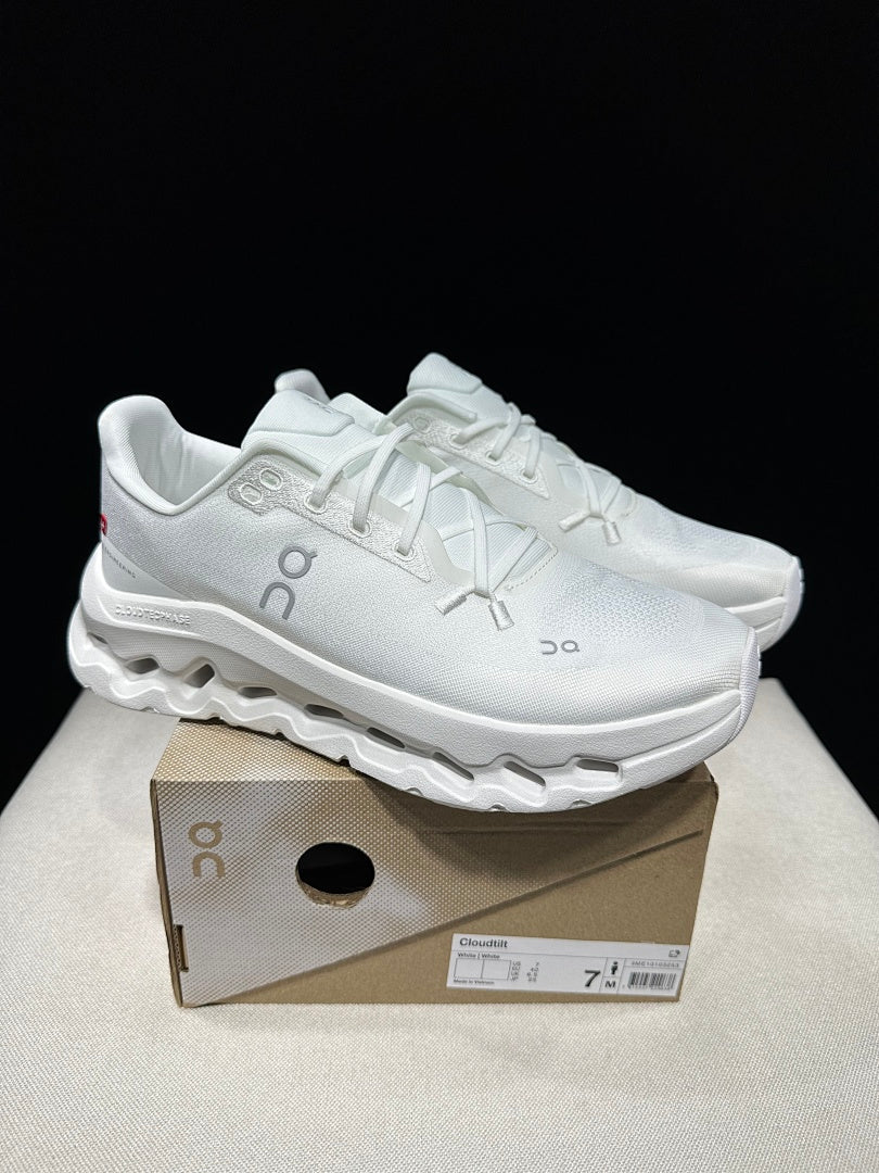 On Cloudtilt Sneakers in White - product image from the listing.