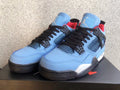 Ice Blue Jordan 4 Paris Sneakers - product image from the listing.